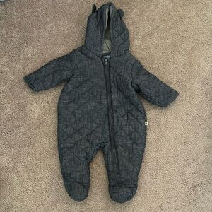 Baby gap blue bear suit